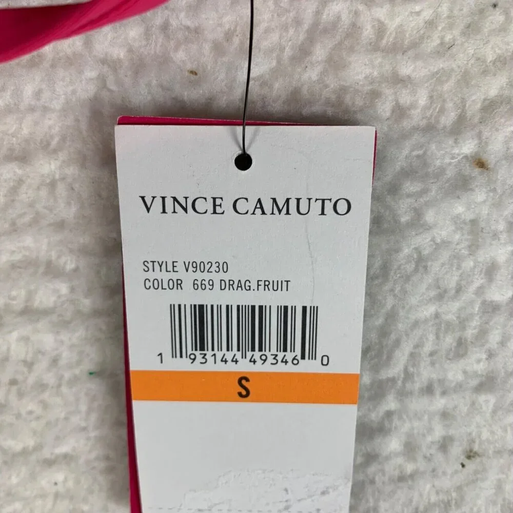 Vince Camuto Women's Crochet Lace Tie‎ Front Triangle Bikini Top Size S NWT 9916